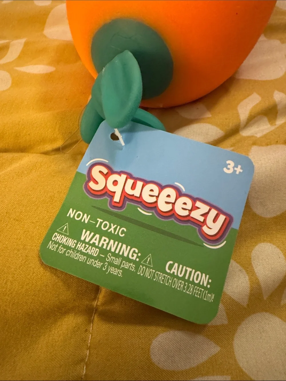 Jumbo squishy carrot
